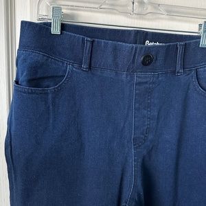 BetaBrand Bootcut 4 pocket Yoga Denim Jeans 1X Dark Indigo NEW